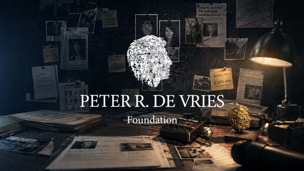 Case Not Closed, Peter R. De Vries Foundation